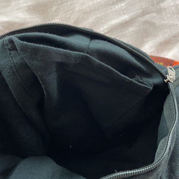 Colorful Tribal Bucket Hobo Boho bag 100% cotton - Picture 9 of 11